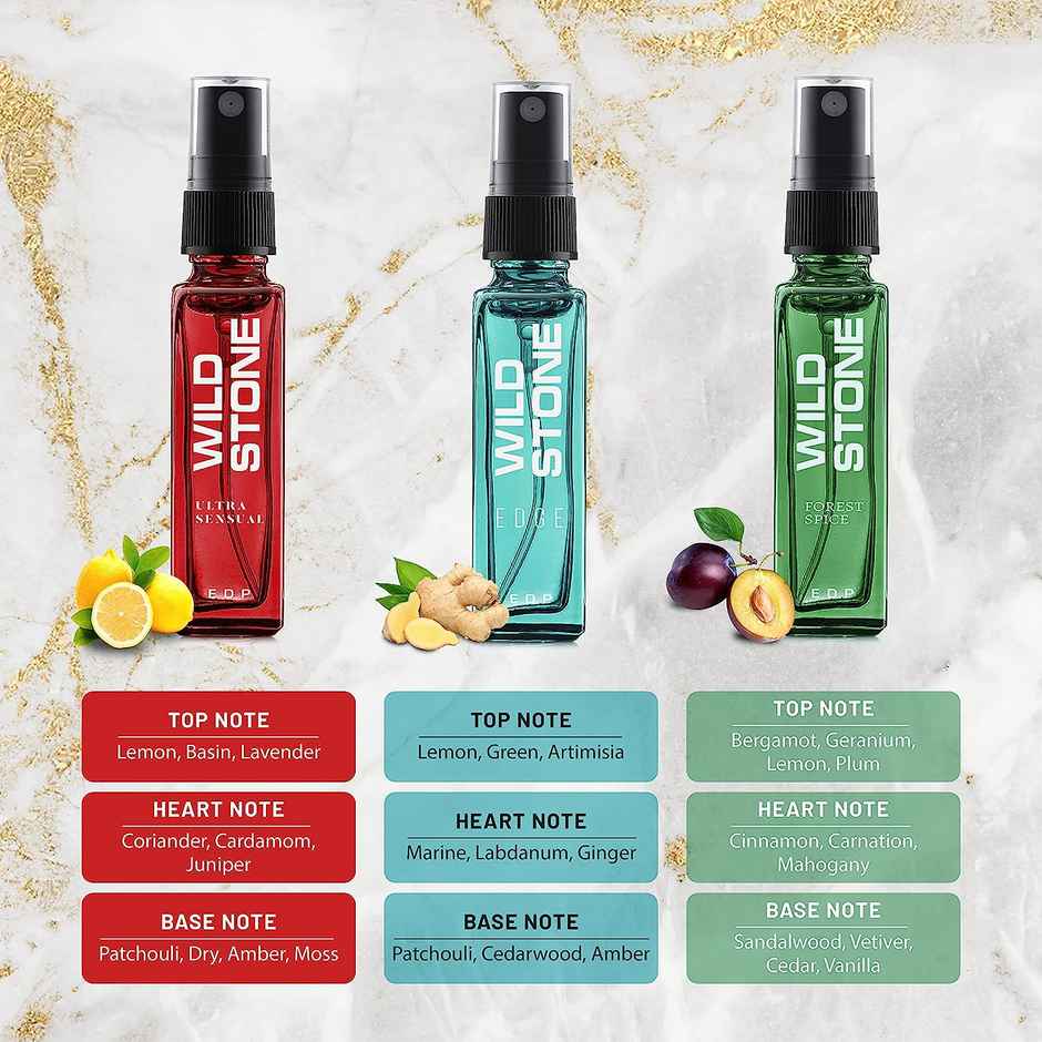 Wild Stone Gift Box Perfume For Men (Pack of 6)