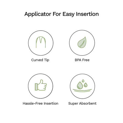 Pee Safe Applicator Tampons Light Flow - Regular
