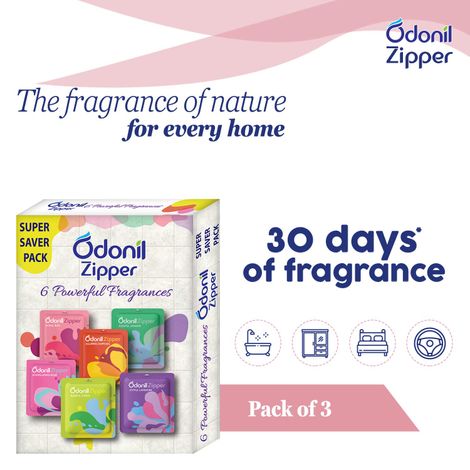 Odonil Nature Zipper Mix Air Freshener