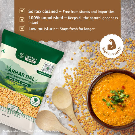 Farmart Pantry Toor Dal/Arhar Dal