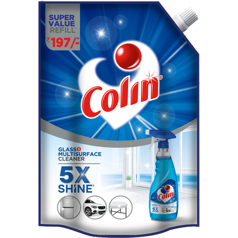 Colin Glass Cleaner & Surface Cleaner Liquid Spray