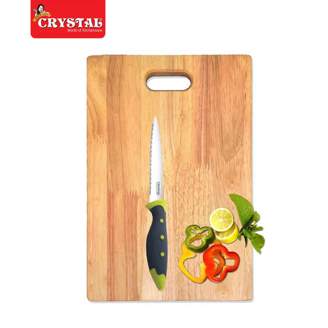 Crystal - Cl414 Stainless Steel Utility Knife, Multicolour