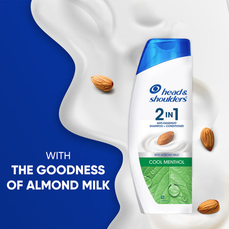 Head & Shoulders 2-In-1 Cool Menthol Anti Dandruff Shampoo + Conditioner For Women & Men