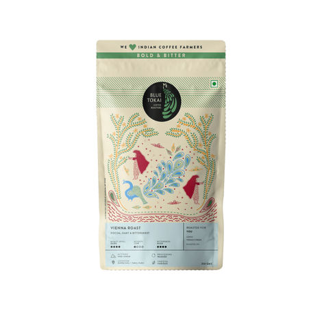 Blue Tokai Vienna French Press Dark Roast Ground Coffee