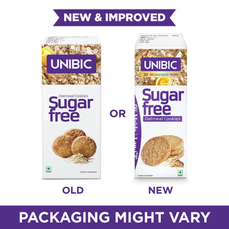 UNIBIC Sugar Free Oatmeal Cookies