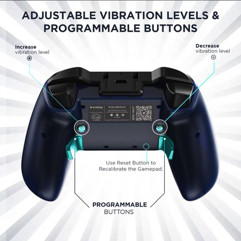 EvoFox Elite X Wireless Gamepad for PC - Blue