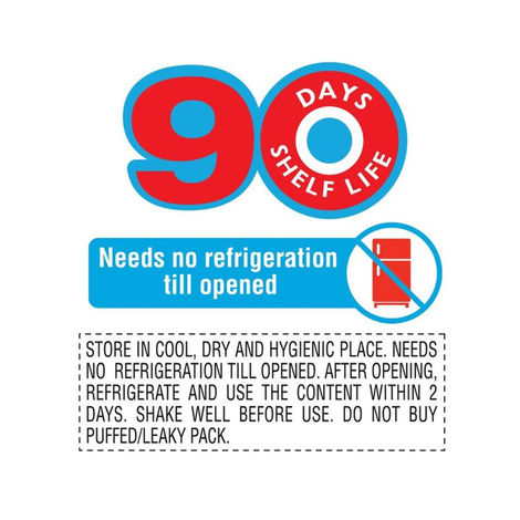 Amul Moti - Homogenised Toned Milk (Pouch 90 Days Shelf life)