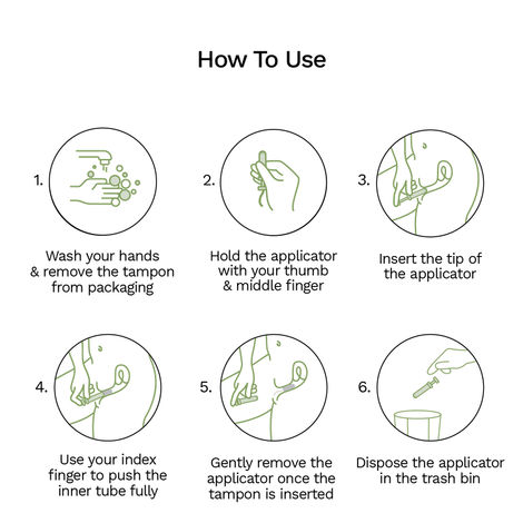 Pee Safe Applicator Tampons Light Flow - Regular