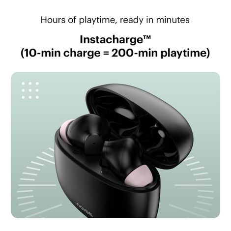 Noise Buds Vs104 Bluetooth Earbuds (Quad Mic with ENC)