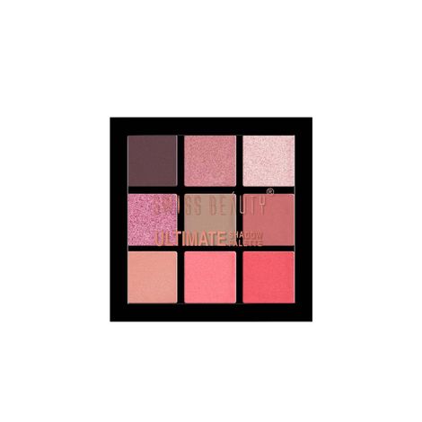 Swiss Beauty Ultimate 9 Pigmented Colors Eyeshadow Palette - Shade 06