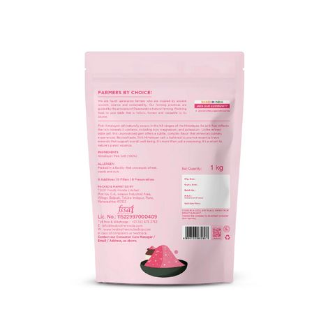 Two Brothers Organic Farms Pink Himalayan Rock Salt | Naturally Rich in Minerals