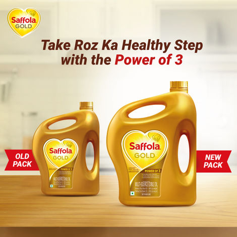 Saffola Gold Oil Power of 3