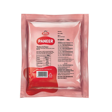 Godrej Jersey Medium Fat Paneer