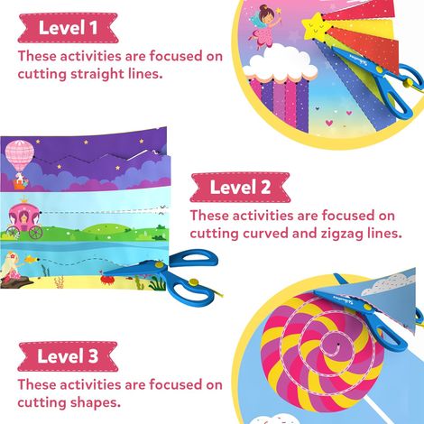 Skillmatics Snip Snip -Unicorn & Princesses