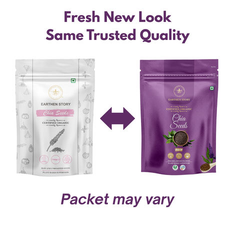 Earthen Story Organic Raw Chia Seeds
