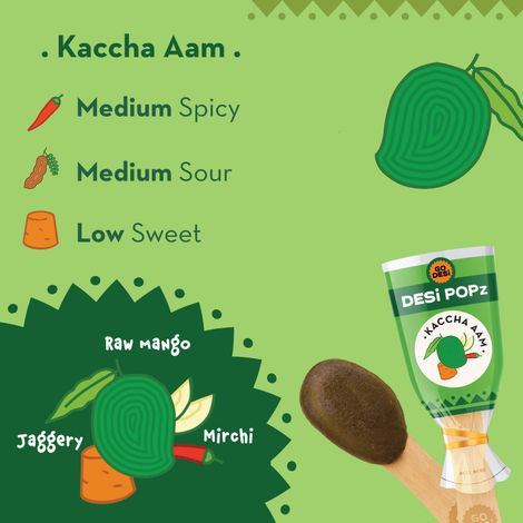 Go Desi Desi Popz Kaccha Aam Mango Candy