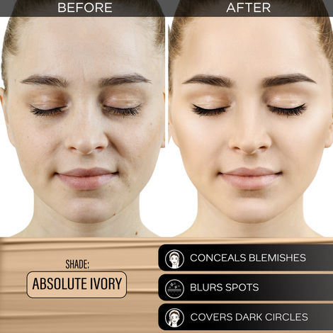 Faces Canada 3in1 All Day Hydra Matte Foundation + Moisturizer + SPF 30 | Absolute Ivory 012