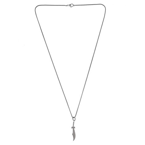 Voylla Eclipse Dagger Black Trishul Mens Pendant