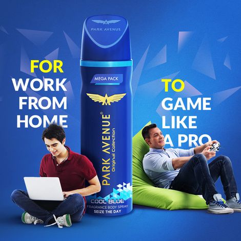 Park Avenue Deo Cool Blue Freshness Mega Pack Fresh Citrus