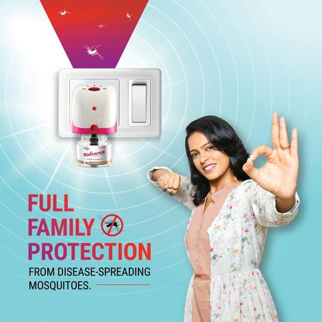 Nippo Swooper Sandalwood Fragrance Liquid Vaporiser Mosquito Repellent Machine with Refills