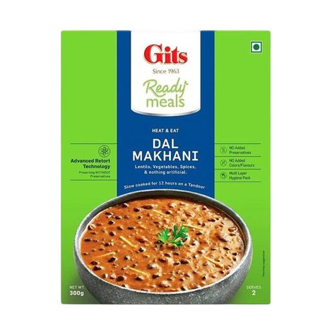 Gits Dal Makhani Ready to Eat Combo
