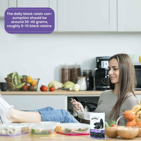 Nutraj Black Raisins