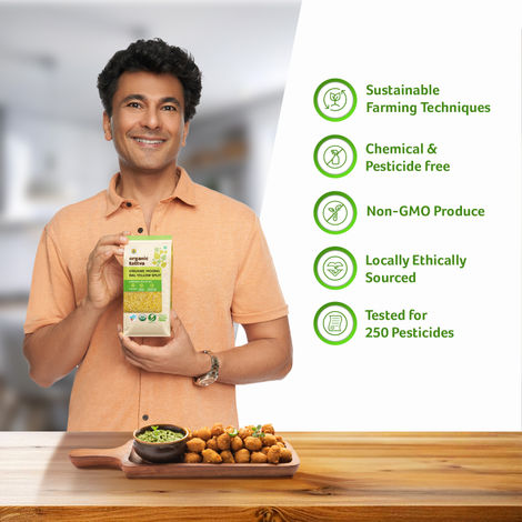 Organic Tattva Moong Dal Yellow Split