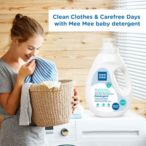 Mee Mee Anti-Bacterial Baby Laundry Detergent - One Drop Cleaning