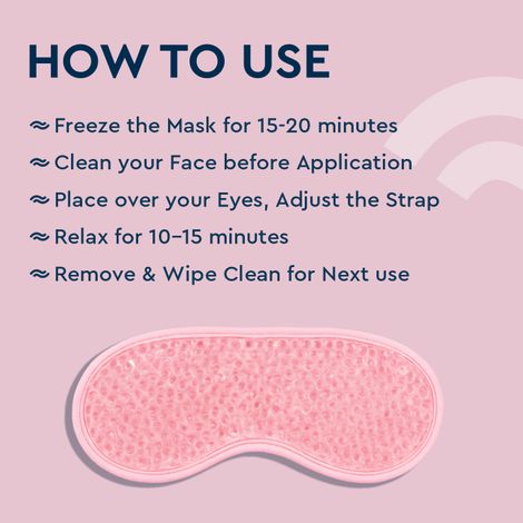 Gubb Soothing Gel Eye Mask - Pink