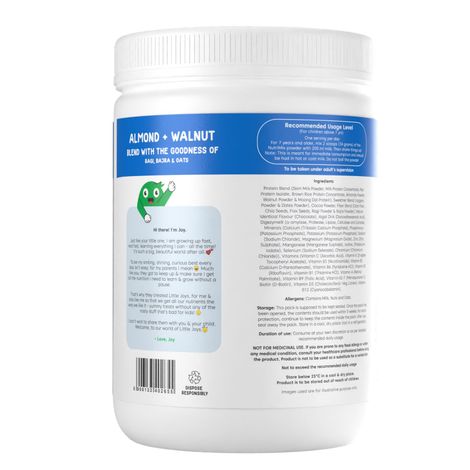 Little Joys Chocolate Drink Mix with Ragi and Bajra | For 7 - 12 years Kids