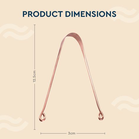 GUBB Copper Tongue Cleaner (Round)