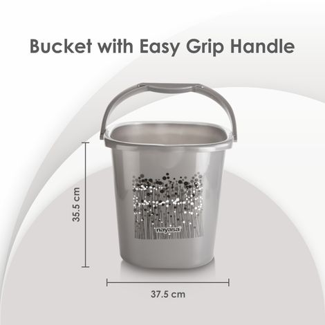 Nayasa Square Ring Bucket Funk - 25L - Black