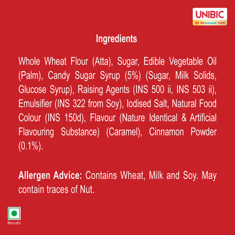 UNIBIC Biscot Caramel Atta Biscuit