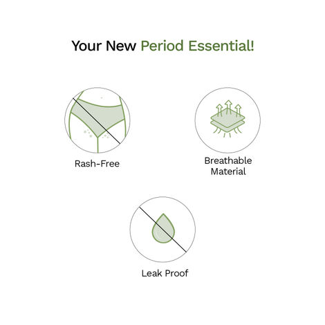 Pee Safe Reusable Period Panty | Large Size | Lasts Upto 60 Washes