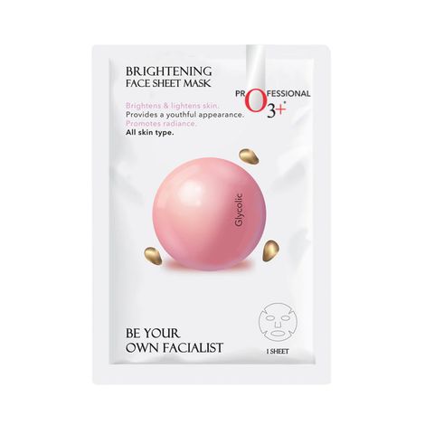 O3+ Facialist Brightening Face Sheet Mask With Glycolic