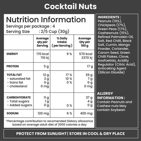 Jabsons Cocktail Nuts