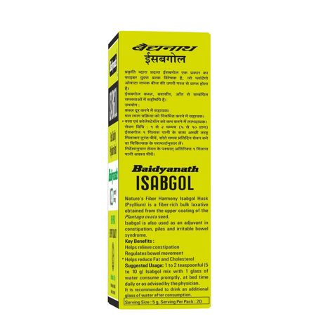 Baidyanath Isabgol - Psyllium Husk Powder