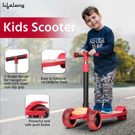 Lifelong Kick Scooter for Kids | Adjustable & Foldable (Ages 2-12)