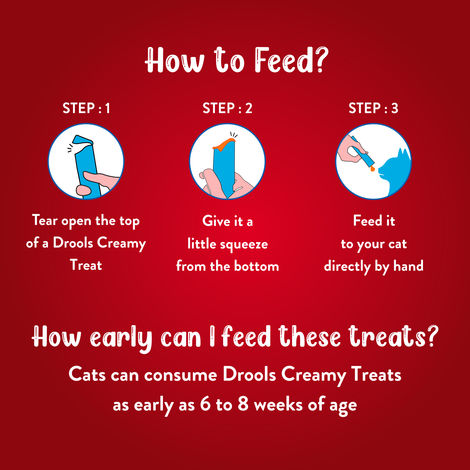 Drools Creamy Lickable Cat Treat - Seafood Medley