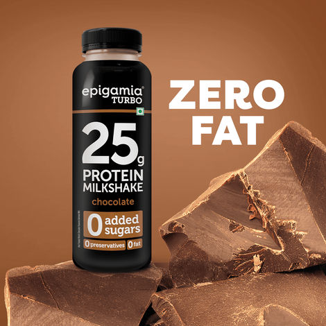 Epigamia Turbo Chocolate Protein Milkshake