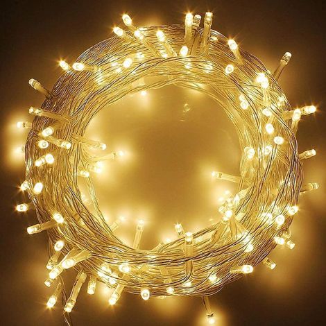 Elongated LED String Light - Warm White | Energy Efficient
