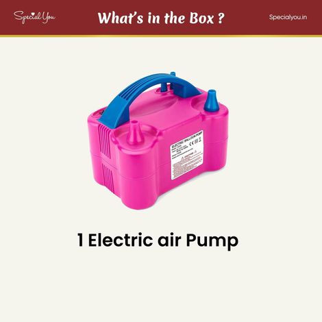 Pink Electric Balloon Pump | Special You