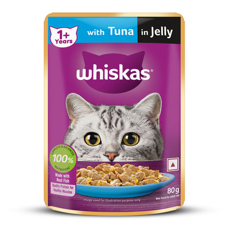 Whiskas Adult Tuna in Jelly Wet Cat Food