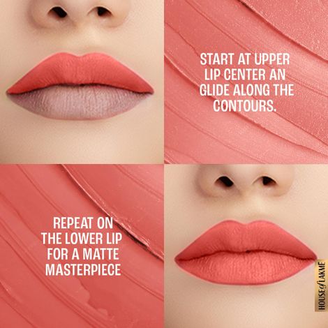 Lakme 9to5 Powerplay Priming Matte Lipstick, Lasts 16hrs, Coral Date