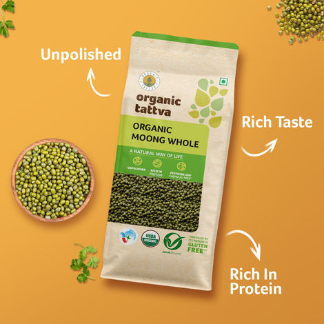 Organic Tattva Moong Dal Whole