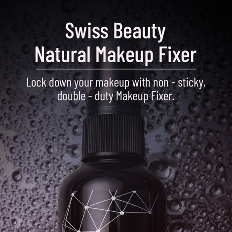 Swiss Beauty Long Lasting Professional Makeup Fixer Setting Spray With Vitamin E & Aloe Vera
