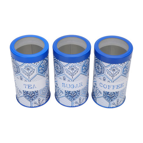 JARSOME Maroc Collection Airtight Kitchen Container Set | Moroccan Blue