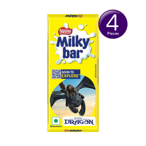 Nestle Milkybar Tablet Made With Milk Yummy & Creamy Treat Combo 