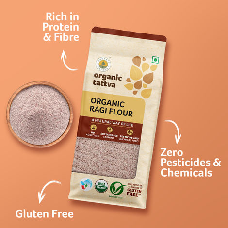 Organic Tattva Ragi Atta