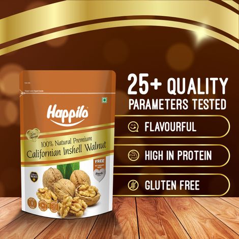 Happilo Natural Premium California Inshell Walnut|Whole Akhrot|Dry Fruits